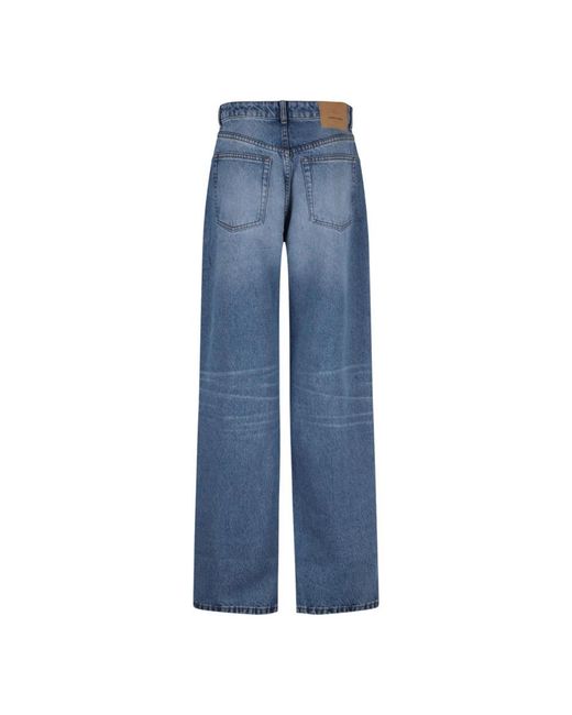 AMI Straight Jeans in het Blue voor heren