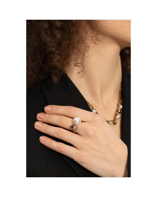 McQueen Metallic Rings