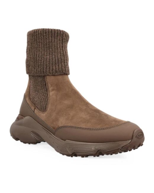 Tod's Brown Winter Boots