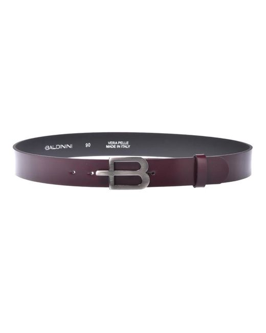 Baldinini Purple Belts for men