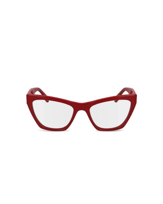 Karl Lagerfeld Red Glasses