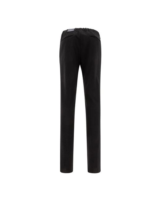 Incotex Black Slim-Fit Trousers for men