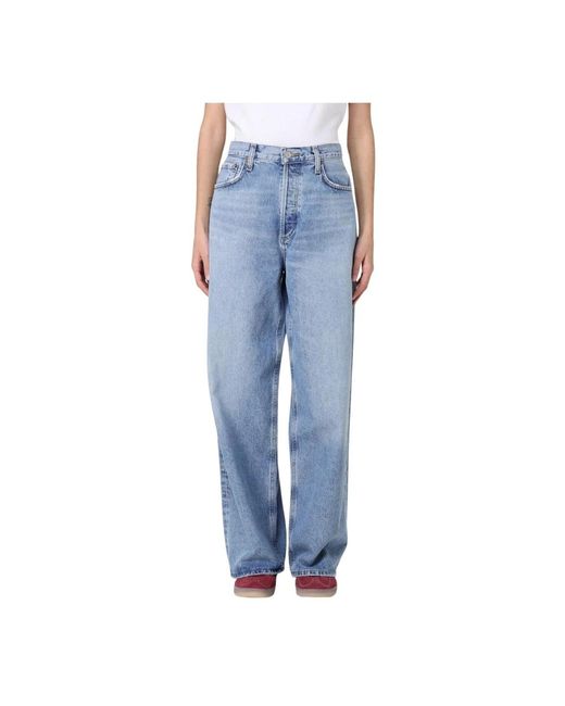 Straight Jeans di Agolde in Blue