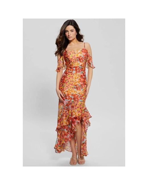 Guess Brown Maxi Dresses