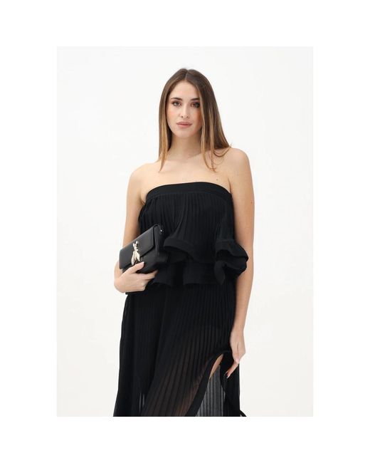 Sleeveless Tops di SIMONA CORSELLINI in Black