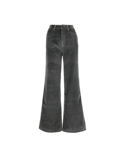 Officine Generale Gray Wide Trousers