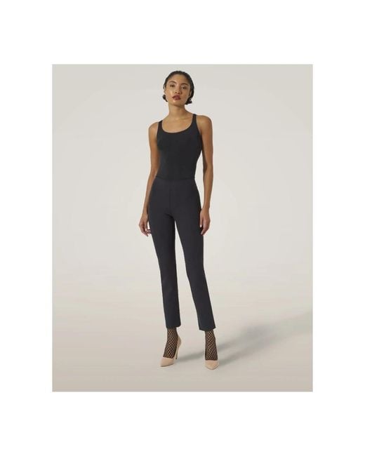 Wolford Black Slim-Fit Trousers