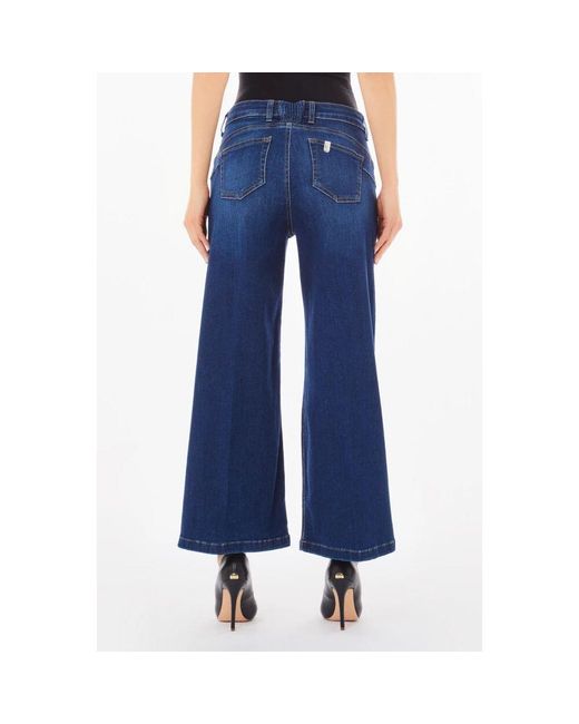 Liu Jo Blue Cropped Jeans Perfekt Für Den Alltag