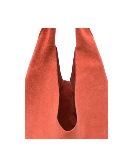 A.P.C. Red Shopping Bags