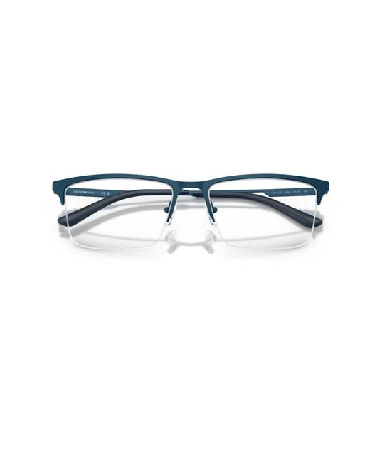 Emporio Armani Brown Glasses for men
