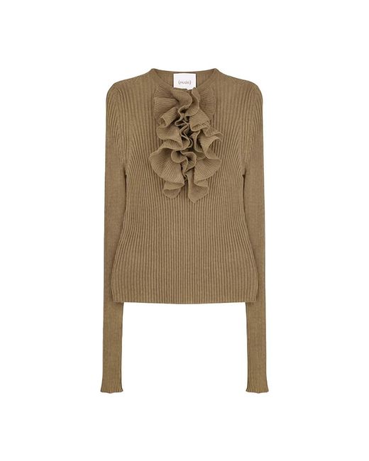 Nude Natural Round-Neck Knitwear