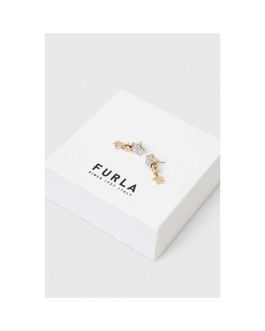Furla White Earrings