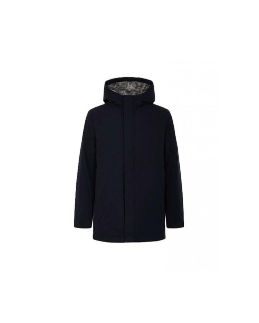 Suns Jassen ,Blauw ,Polyester Polyester Puffer En Parka Jassen in het Blue voor heren