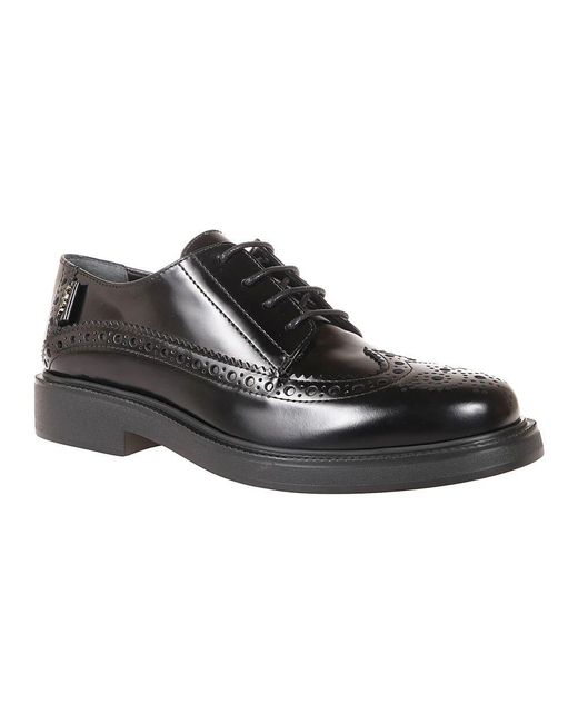 Laced Shoes di Tod's in Black