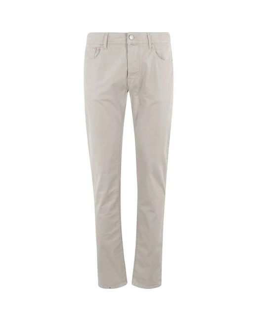 Jacob Cohen Gray Slim-Fit Trousers for men