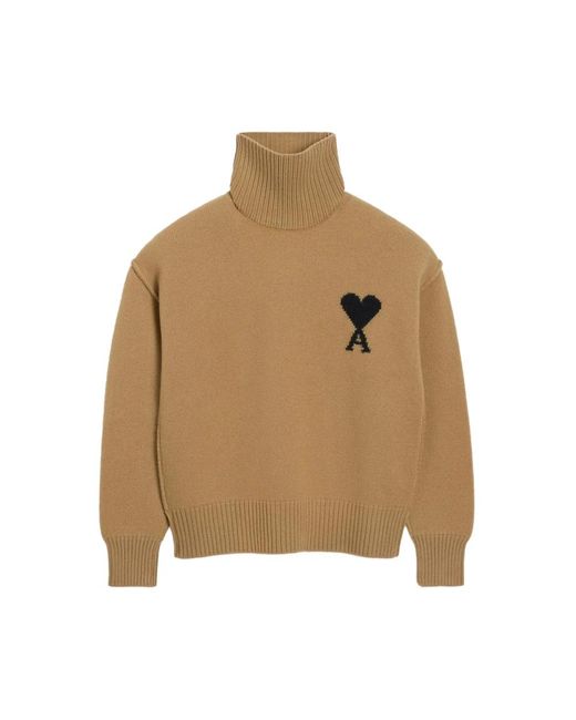 Turtlenecks AMI pour homme en coloris Brown