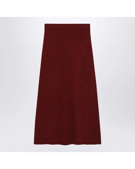 Max Mara Midi Skirts in het Red