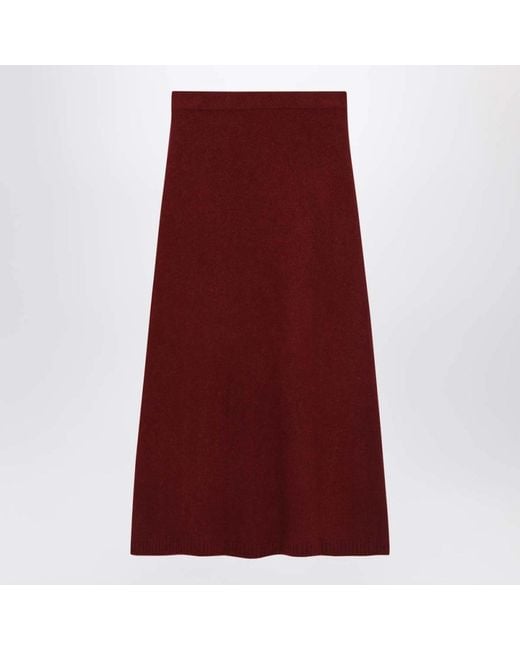 Max Mara Red Raspberry Skirt