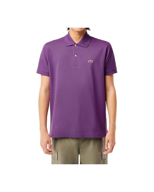 Lacoste Stylische t-shirts und polos in Purple für Herren