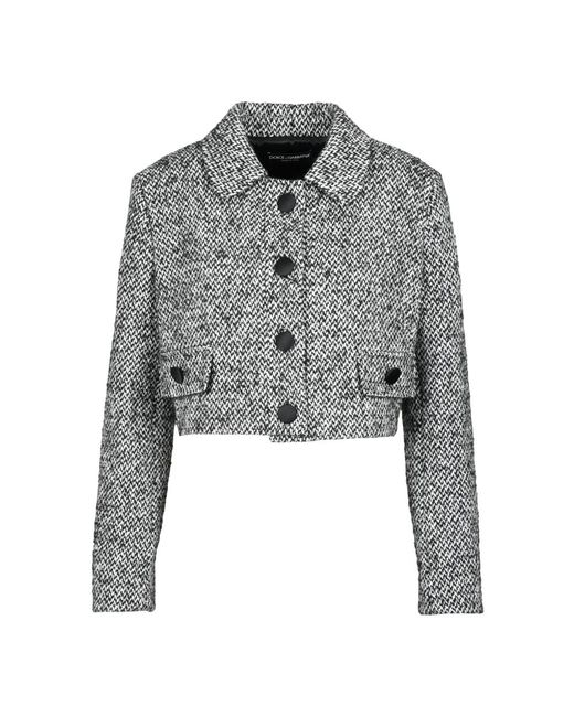 Dolce & Gabbana Light Jackets in het Gray