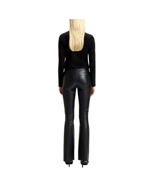 HUGO Black Wide Trousers