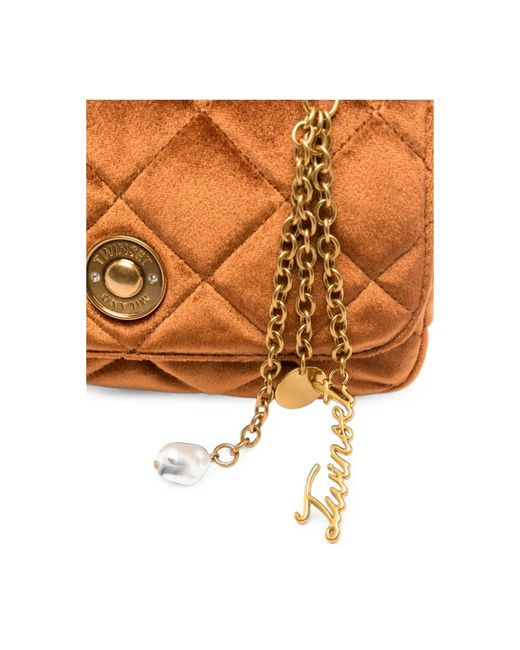 Twinset Brown Shoulder Bags