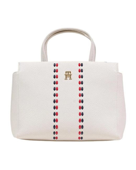 Tommy Hilfiger White Handbags