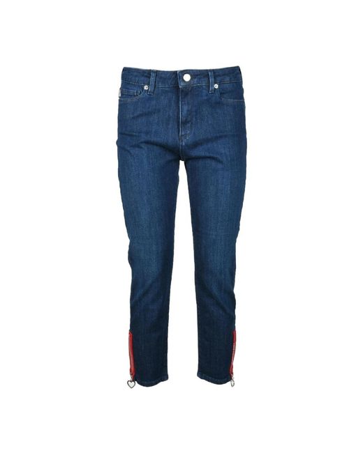 Love Moschino Blue Slim-Fit Jeans