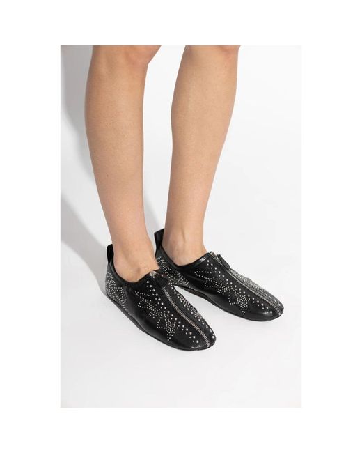 Chloé Black Ballerinas
