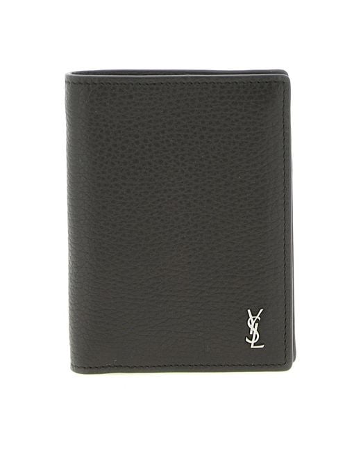 Saint Laurent Black Wallets & Cardholders for men