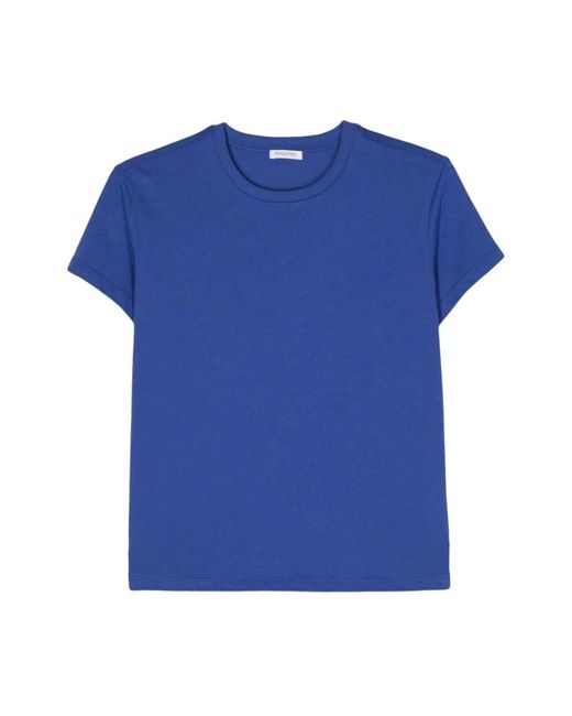 Camiseta logo ola azul Patrizia Pepe de color Blue