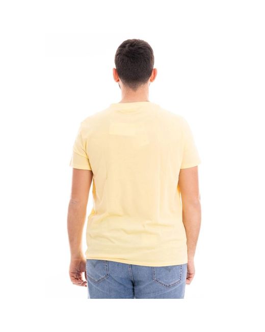 Lacoste Lässiges t-shirt für männer in Yellow für Herren