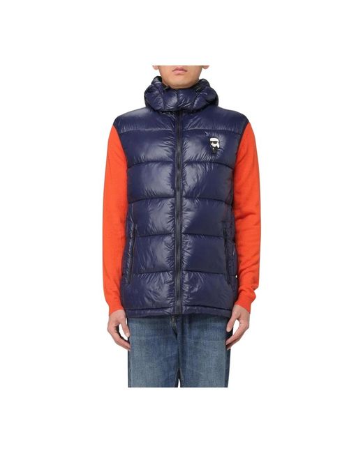 Vests Karl Lagerfeld pour homme en coloris Blue