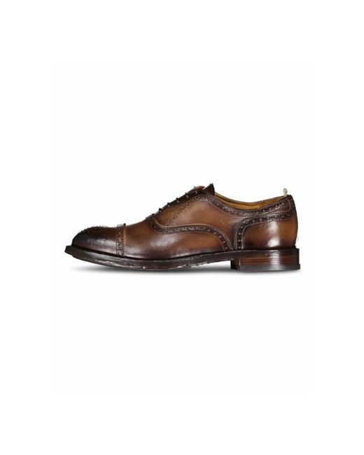 Officine Creative Brown Business Shoes for men