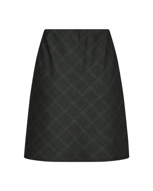 Neo Noir Leather Skirts in het Black
