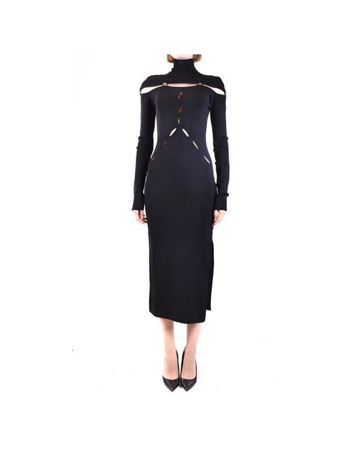 Versace Black Midi Dresses