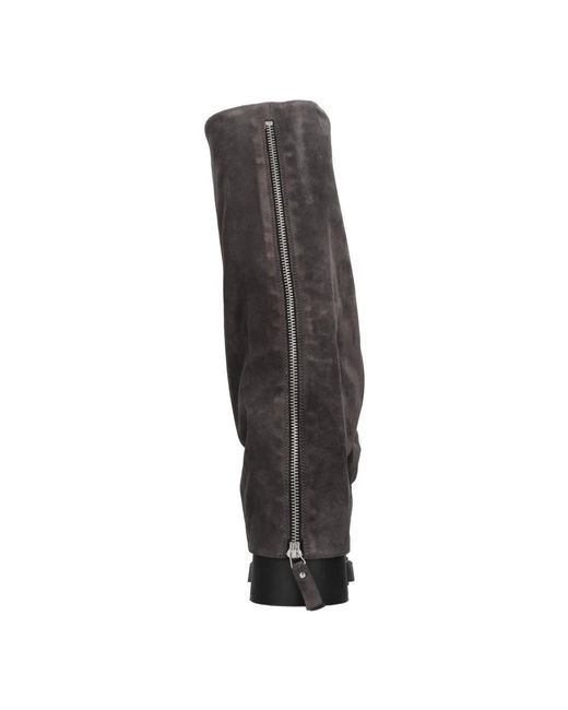 Vic Matié Black Over-The-Knee Boots