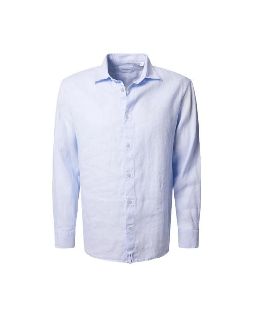 Baldessarini Hemd Luke in het Blue voor heren