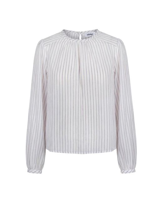 Blouses Ottod'Ame de color Gray