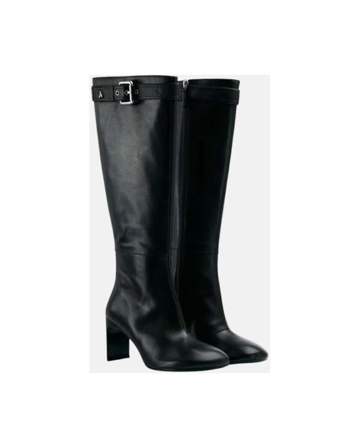 Heeled Boots Patrizia Pepe en coloris Black