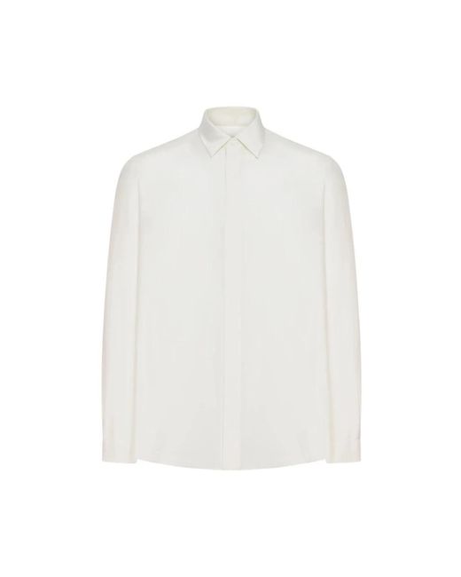 Lardini White Formal Shirts for men