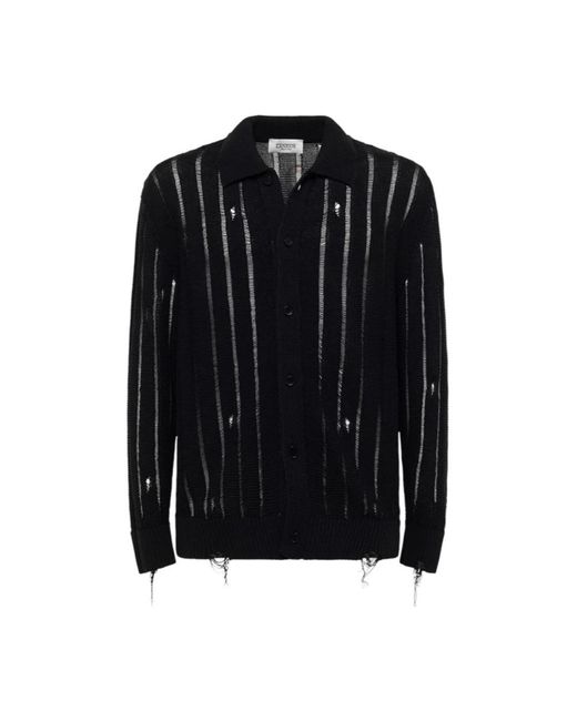 Cardigans Laneus de hombre de color Black