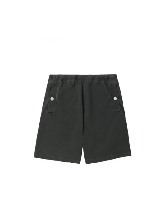 Stone Island Vintage baumwoll bermuda shorts in Black für Herren