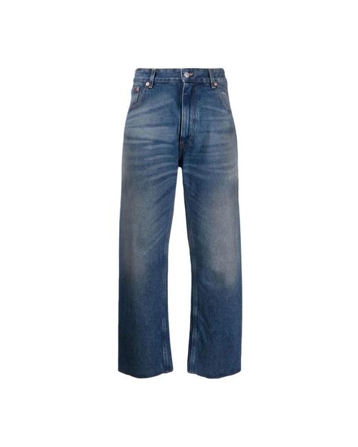 MM6 by Maison Martin Margiela Blue Straight Jeans