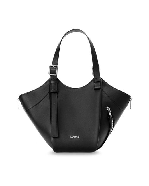 Loewe Black Shopping Bags
