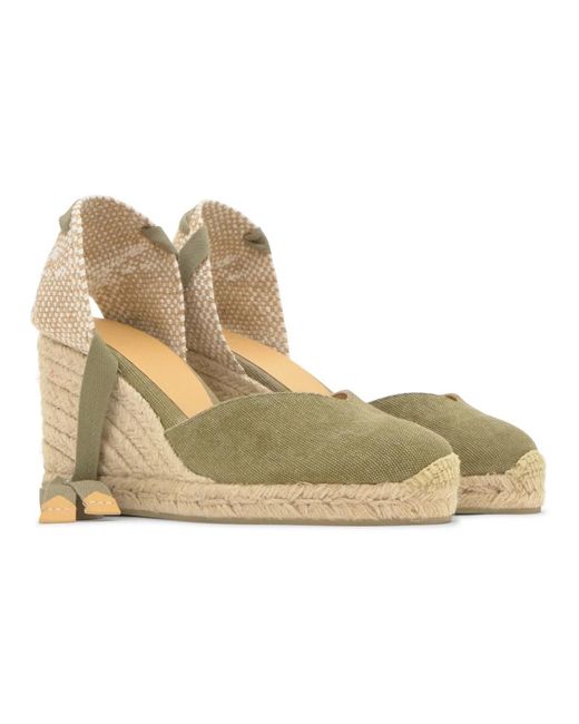 Castaner Metallic Wedges
