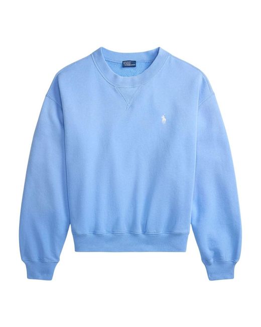 Ralph Lauren Blue Round-Neck Knitwear