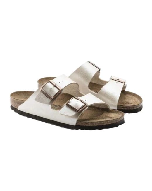 Birkenstock Metallic Sliders