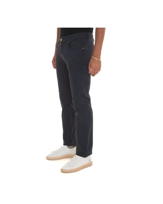 Jeckerson Blue Slim-Fit Jeans for men