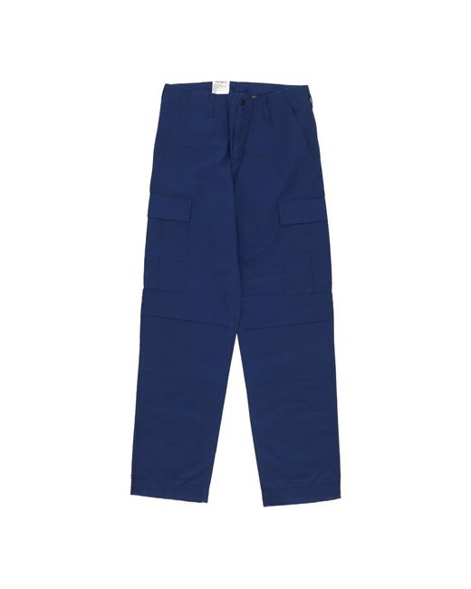 Carhartt Cargo-hose mit knopf und reißverschluss in Blue für Herren